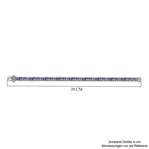 Tansanit Armband,19 cm - 9,83 ct. image number 5