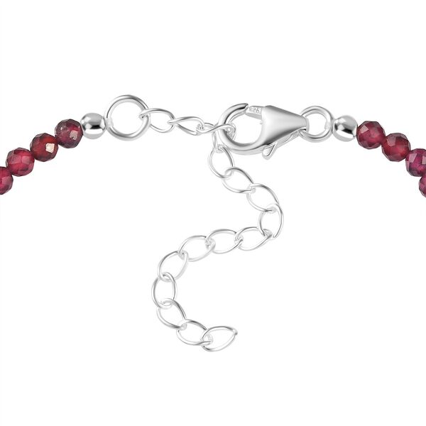 Rotes Granat  Armband, ca. 16.5 cm, ca. 16,69 ct. image number 4