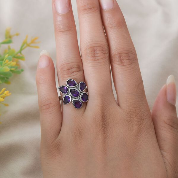 Afrikanischer Amethyst-Ring - 2,84 ct image number 3