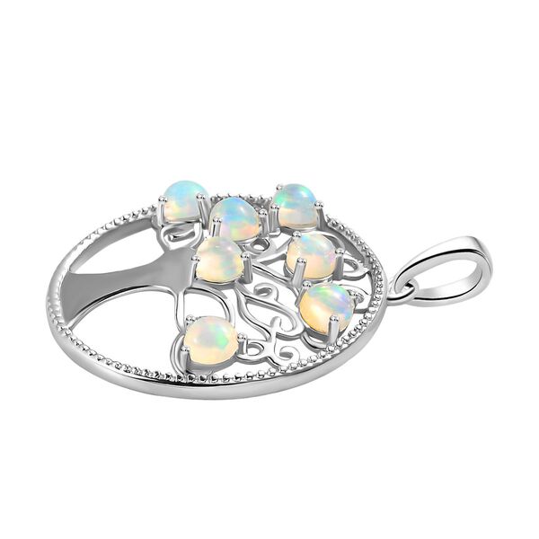 Natürlicher, äthiopischer Opal Cluster-Anhänger - 0,94 ct. image number 6