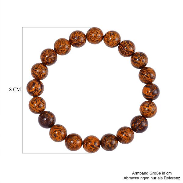 Skript Stein Armband Flexibel cm  ca. 181,25 ct. image number 4