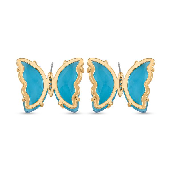 Blaues Kristall und weißes Zirkonia-Schmuckset image number 8