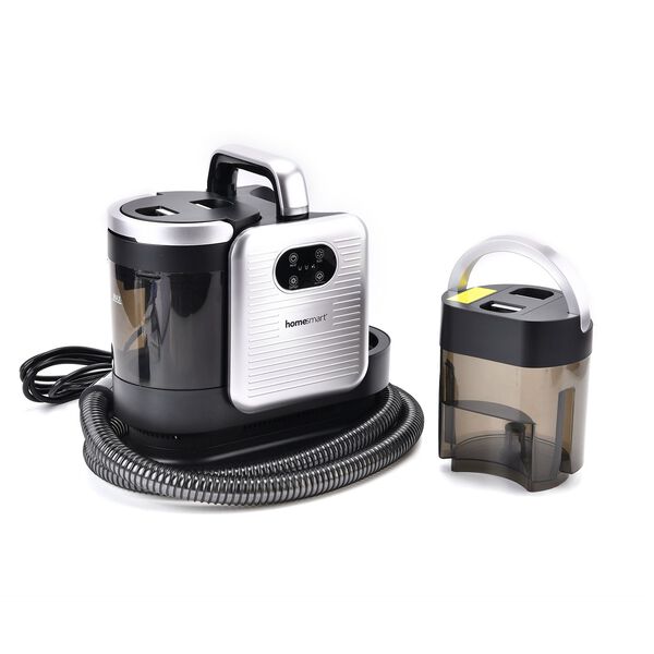 HOMESMART Tragbarer Teppich- und Polsterreiniger mit starker Saugkraft, 40x26x32 cm, Grau image number 6