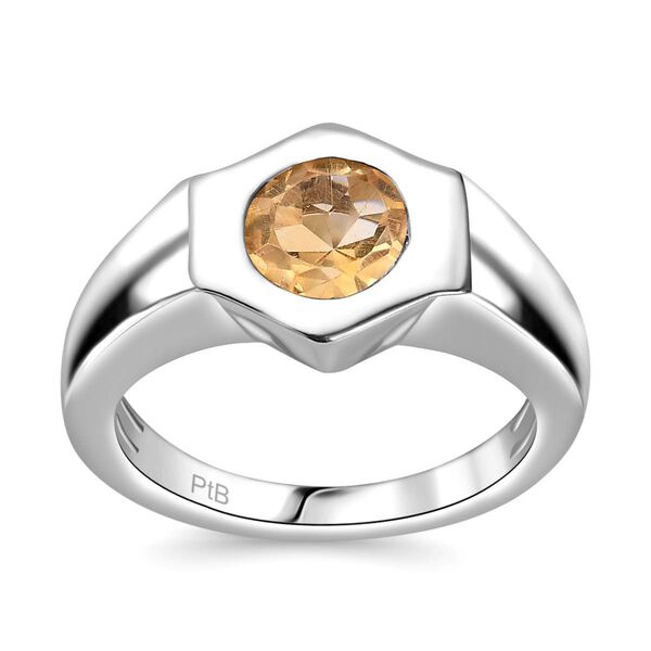 Citrin Ring - 1,27 ct. image number 3
