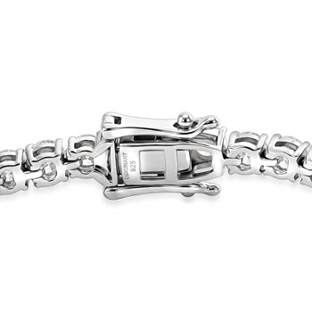 LUXURIANT DIAMOND - Lab Grown Diamant SI-GH Armband ca. 20 cm 925 Silber Rhodiniert ca. 10.51 ct