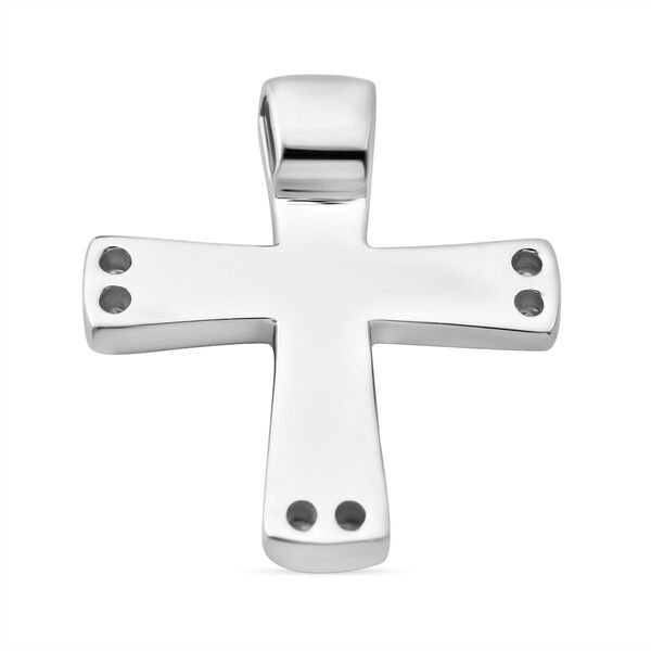 Simulierter blauer Opal und Zirkonia Anh&auml;nger image number 4