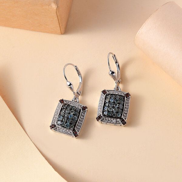 AA Alexandrit, Kaffee und weißer Zirkon Anhänger mit 45cm Kette - 2,40 ct. image number 2