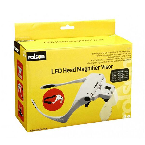 ROLSON: Vergr&ouml;&szlig;erungsgl&auml;ser mit 2 LED-Lichtern (inkl. 3 AAA-Batterien) image number 3