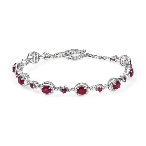 Afrikanisches Rubin Armband- 5 ct. image number 0