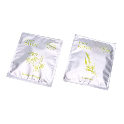 20er Set Detox Fußpflaster, Entgiftungspflaster, Lavendel und Bambus image number 0