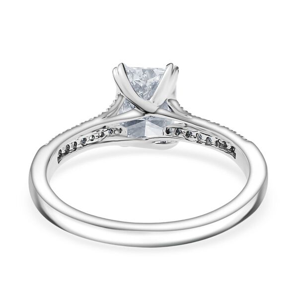 LUXURIANT IGI zertifizierter VS-EF Labor Diamant Ring in 950 Platin - 2 ct. image number 5