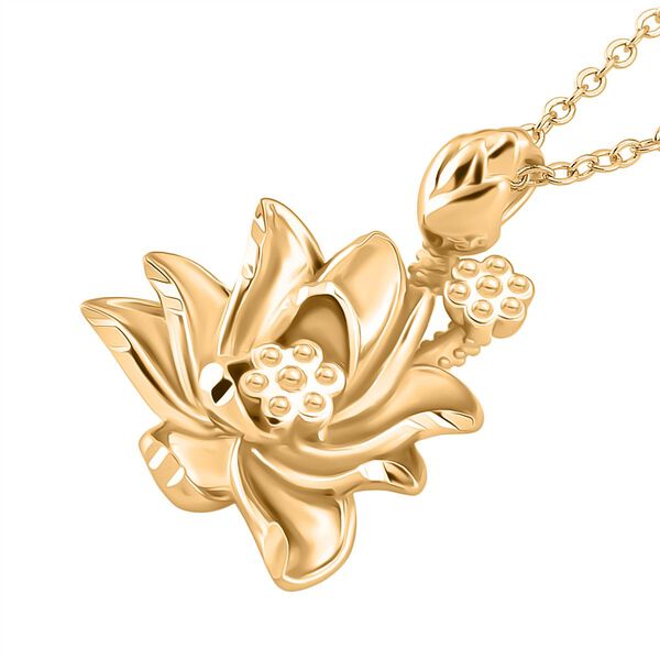 Nickelfreies Messing Halskette ca. 50 cm + 2.5 cm Extender, ca. 7,60g, Goldfarben image number 4