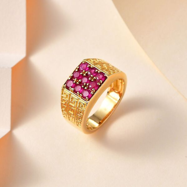 Afrikanischer Rubin-Ring- 1,75 ct. image number 2