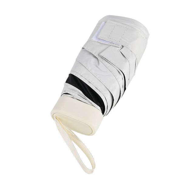 Sturmfester Pocketschirm mit Etui und UV-Schutz &ndash; Beige image number 6