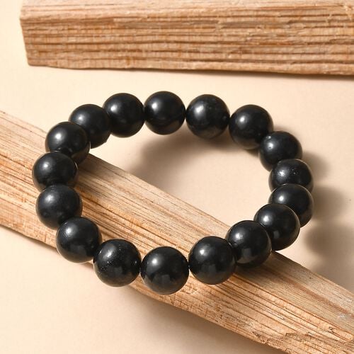 Shungit Armband Flexibles cm ca. 200,00 ct. image number 1