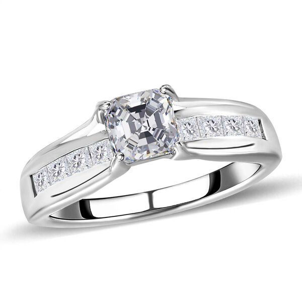 Moissanit Ring - 1,15 ct. image number 4