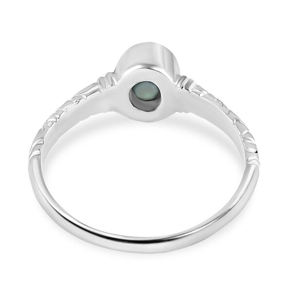 Royal Bali - Nat&uuml;rlicher, &auml;thiopischer Welo Opal Ring 925 Silber (Gr&ouml;&szlig;e 16.00) image number 4