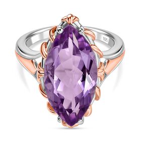 AA Rose De France Amethyst Ring - 7,64 ct.