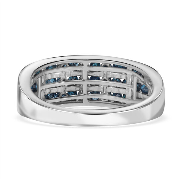 Blauer Diamant-Ring - 1 ct. image number 4