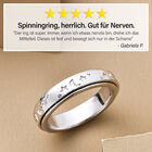 Mystischer Spinning-Ring, platiniertes Silber image number 1