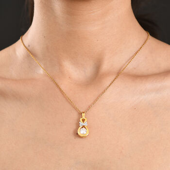 D'Joy Moissanit Anh&auml;nger - 1,28 ct.