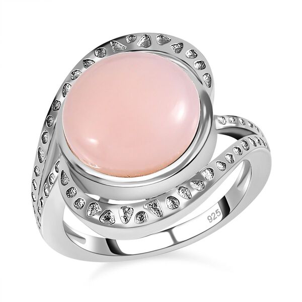 AA rosa Opal Ring - 5,36 ct. image number 4