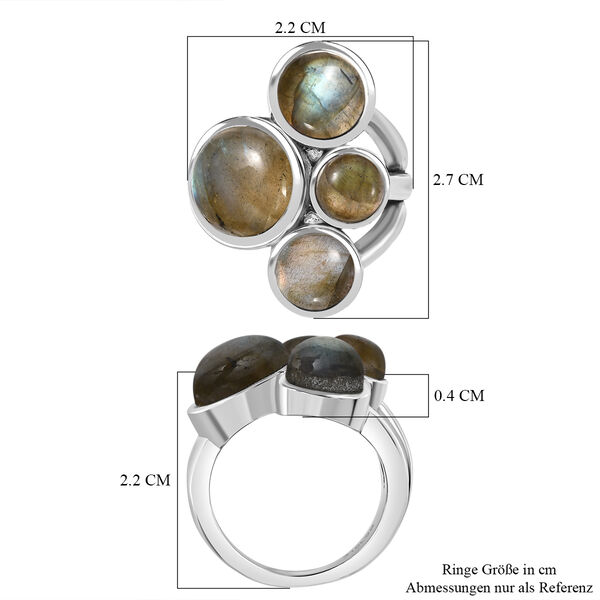 Labradorit Ring - 9,79 ct. image number 6