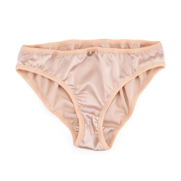 LA MAREY Unterwäsche aus Maulbeerseide, Beige, L image number 4