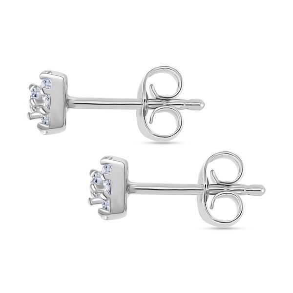 LUXURIANT DIAMOND - Lab Grown Diamant SI-GH Ohrringe 925 Silber rhodiniert ca. 0.25 ct image number 4