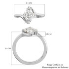 Moissanit floraler Ring, image number 6