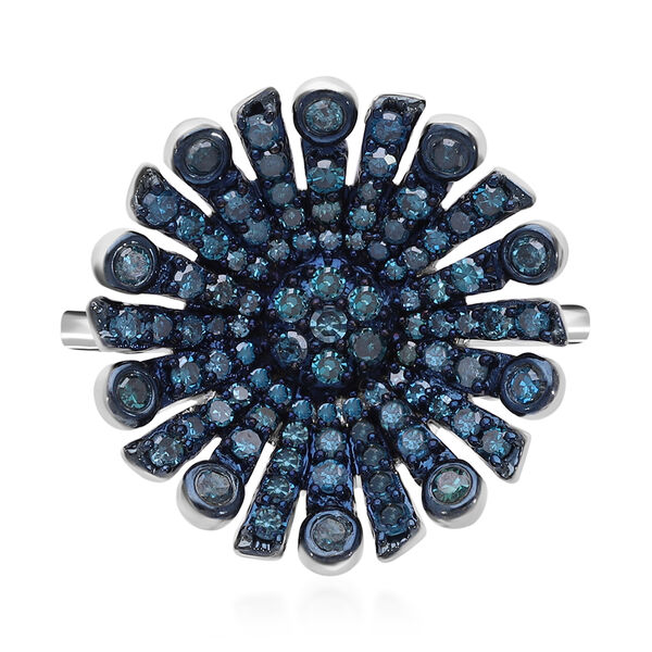 Blauer Diamant-Ring  -1 ct.