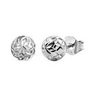 925 Silber platiniert Ohrringe