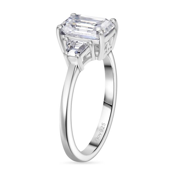 D'Joy Moissanit Ring 925 Silber rhodiniert (Größe 17.00) (10-15 Werktage Lieferzeit) ca. 2.94 ct image number 4