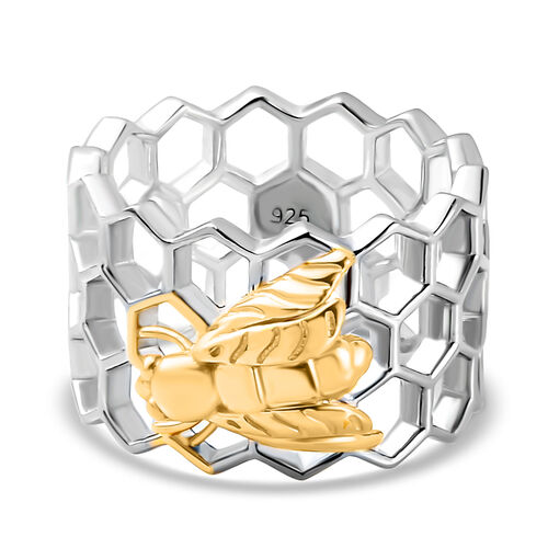 Zweifarbiger Bienenstock-Ring image number 0