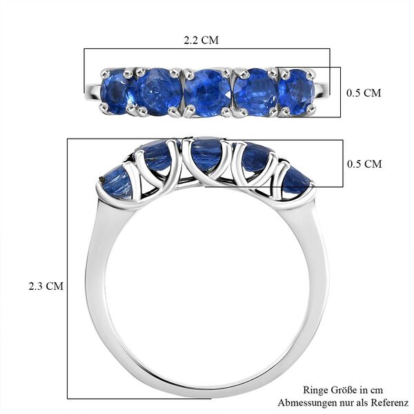 D'Joy AA Nat&uuml;rlicher Kaschmir Kyanit Ring - 1,77 ct. image number 7