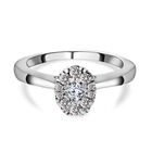 New York Kollektion - Diamant-Ring, P1 G-H, 585 Weißgold (Größe 16.00) ca. 0.33 ct