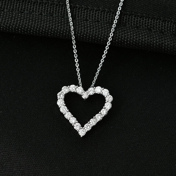 LUXURIANT DIAMOND - Lab Grown Diamant SI-GH SGL zertifiziert Schmuckset ca. 45 cm 925 Silber rhodiniert ca. 1.00 ct image number 2