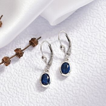 D'Joy AA Nat&uuml;rliche Kaschmir Kyanit Ohrringe - 2 ct.