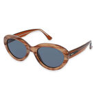 Sole & Luce, Swiss Eyewear, UV400 Polarisierte Sonnenbrille, Milky Rose Braun Demi