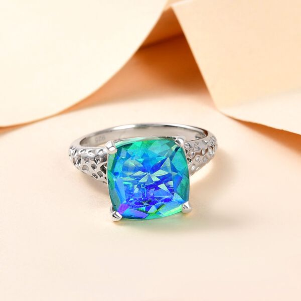 Pfau Triplett Quarz-Ring - 6,12 ct. image number 2