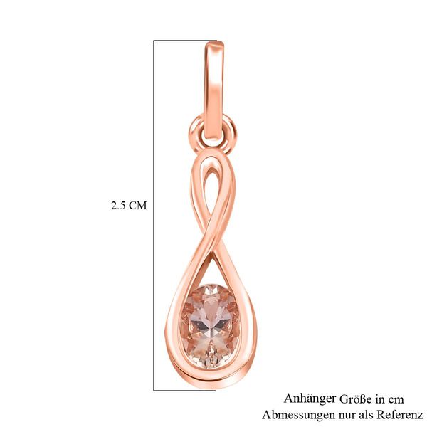 AA Morganit Anhänger, ca. 0,49 ct. image number 6