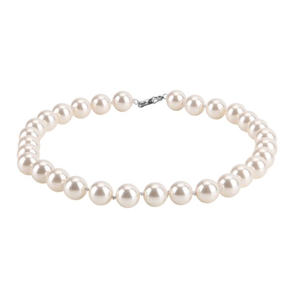 3er-Set weißes Muschelkernperle Schmuckset image number 4