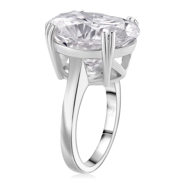 D'Joy Moissanit Ring und Anh&auml;nger mit 45 cm langer Kette image number 12