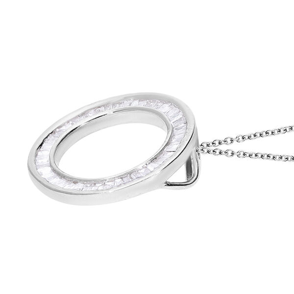 Diamant Anh&auml;nger mit 45+5cm Kette - 0,23 ct. image number 5