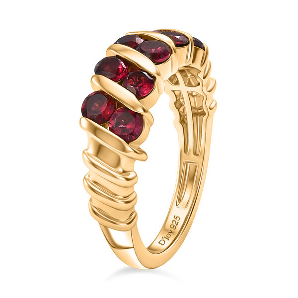 D'Joy AA nat&uuml;rlicher Rhodolith Granat Ring - 1,54 ct. image number 4