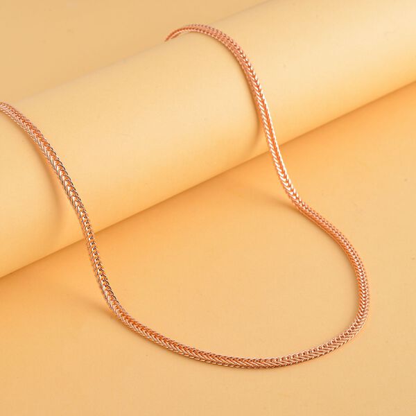 Panzerkette, ca. 50 cm, Edelstahl, ca. 9,10g, roséfarben image number 2