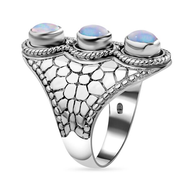 Royal Bali Kollektion- Natürlicher, äthiopischer Welo Opal-Ring - 1,05 ct. image number 3