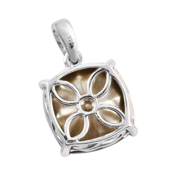 LUSTRO STELLA - österreichischer Vitrail Medium Kristall-Anhänger, 925 Silber platiniert ca. 11,12 ct image number 3