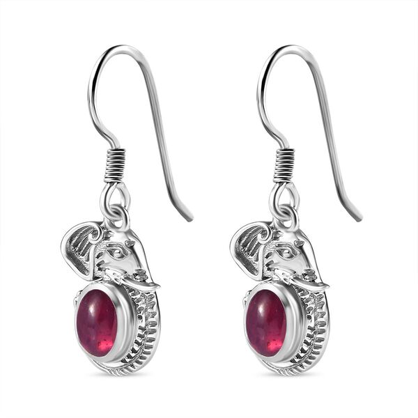 AA Afrikanische Rubin-Ohrringe - 2,58 ct. image number 4