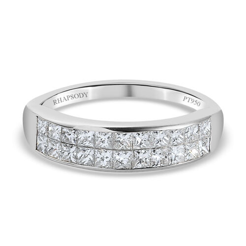 RHAPSODY - Diamant-Ring, IGI zertifiziert VS E-F, 950 Platin  ca. 1,00 ct image number 0